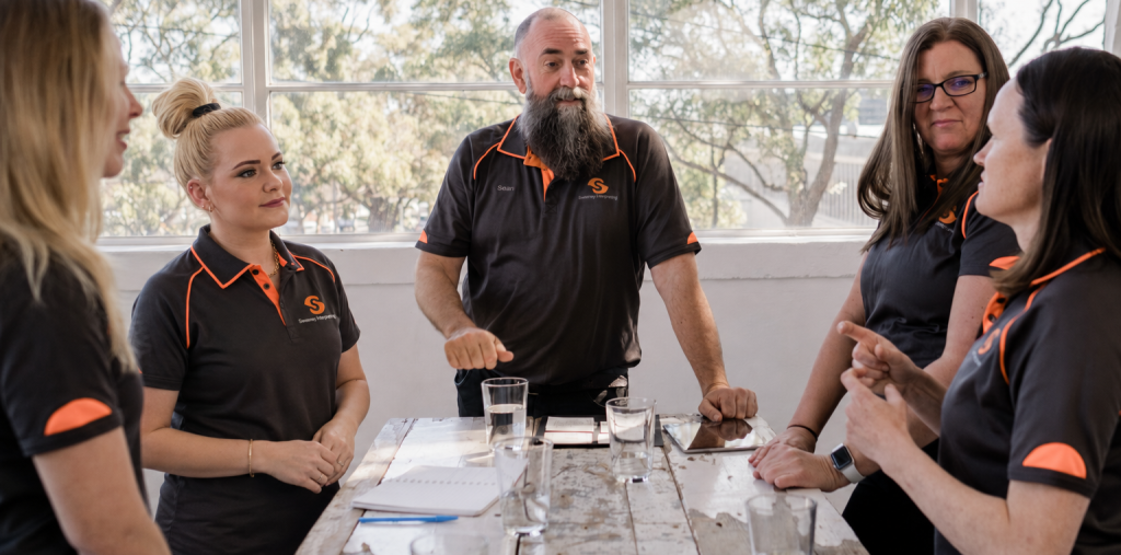 sweeney team meeting